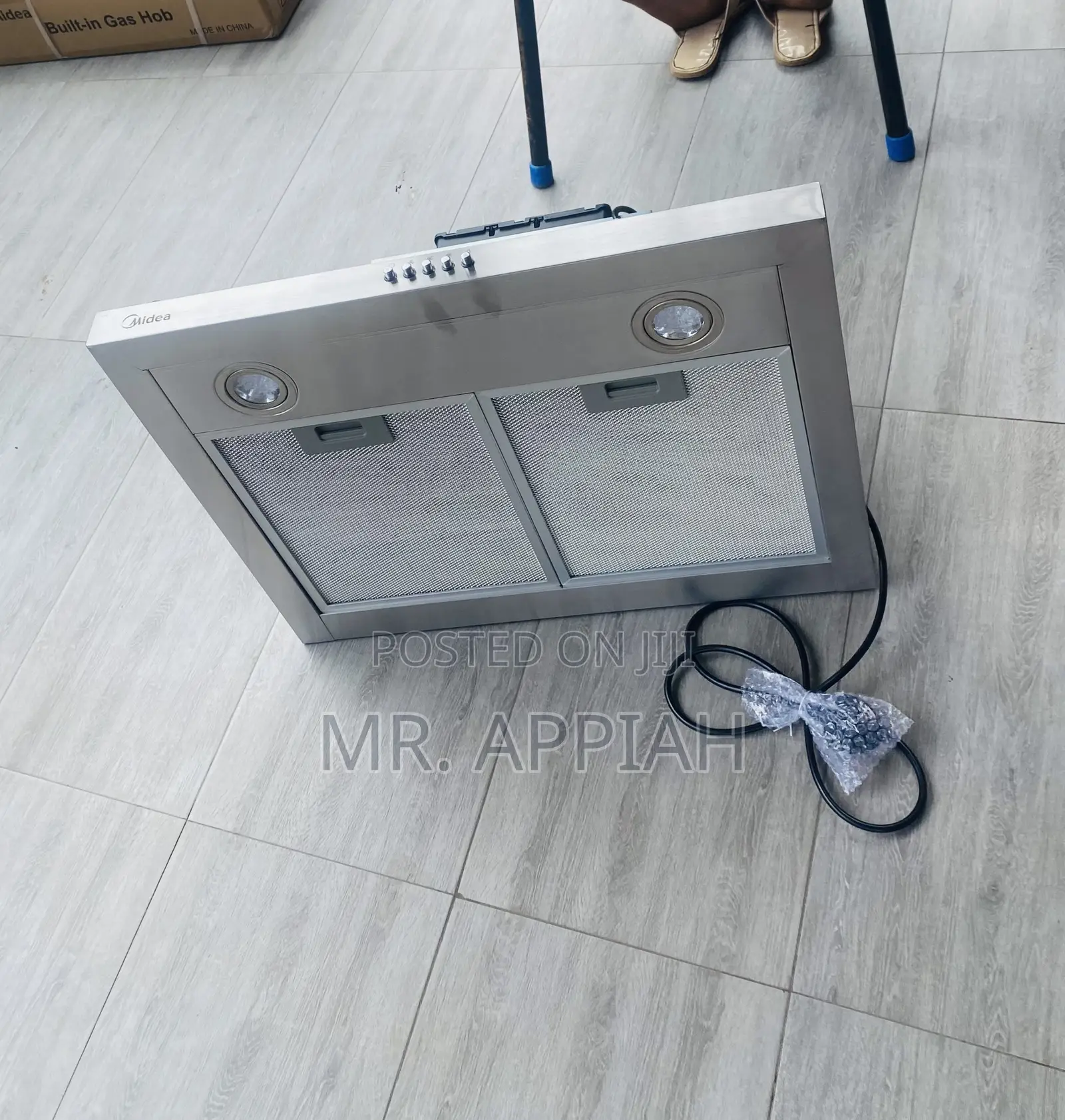 Stainless Steel Midea 60m21 60cm Cooker Rangehood(Gray)