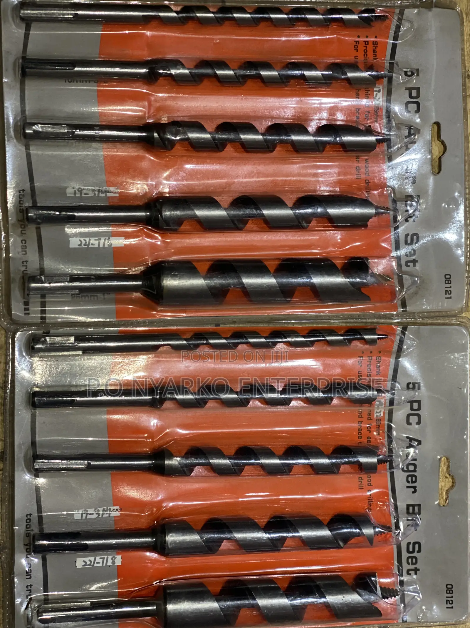 Auger Bit Set