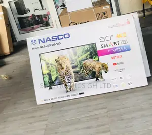 50 Inches Glossy Led UHD Smart Crystal Nasco Television 