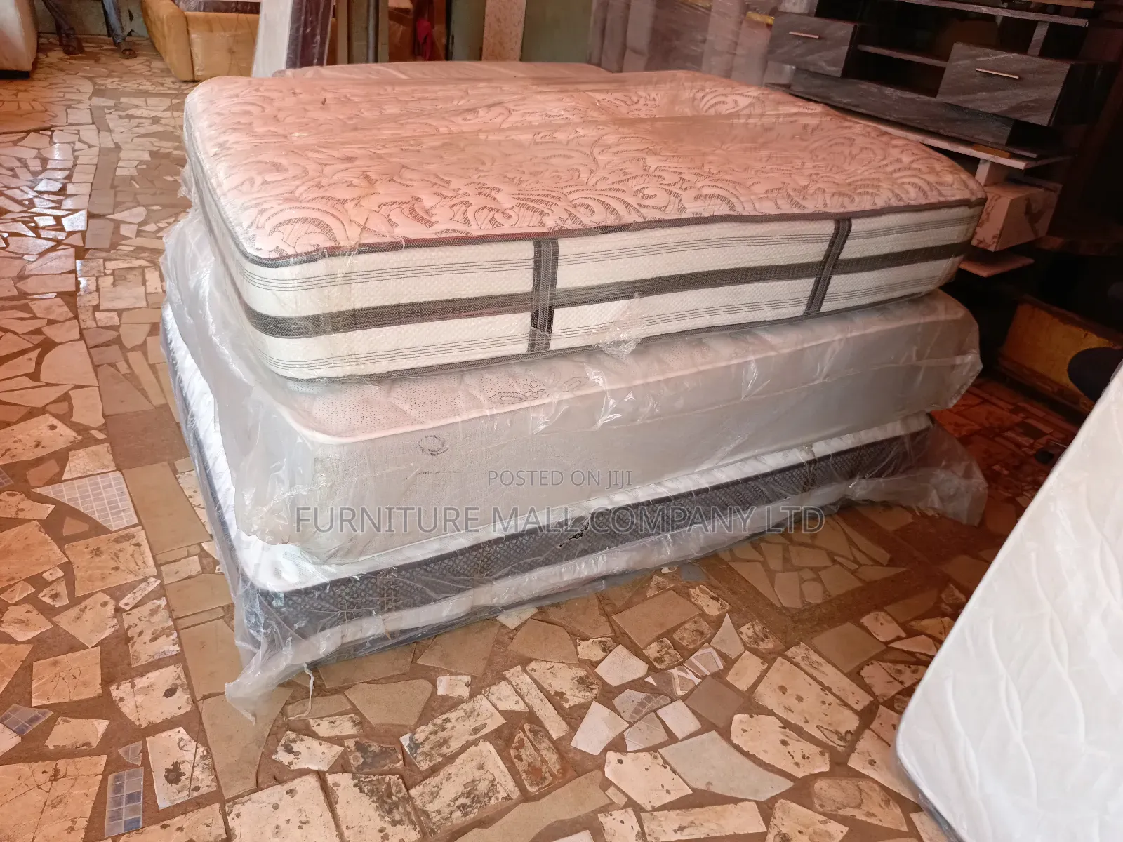 Foreign Double Mattress Available Seen. Fresh