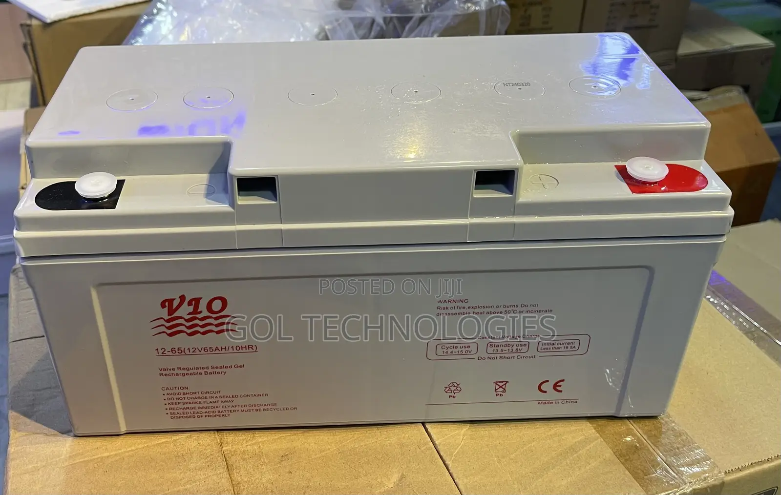 12v65ah Battery 12V 65AH 10hrs