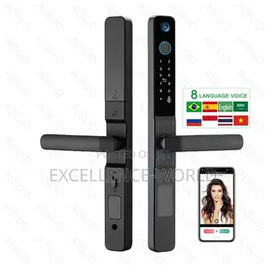 Smart Door Lock (Key, Card, Passcode, Fingerprint, App Etc)