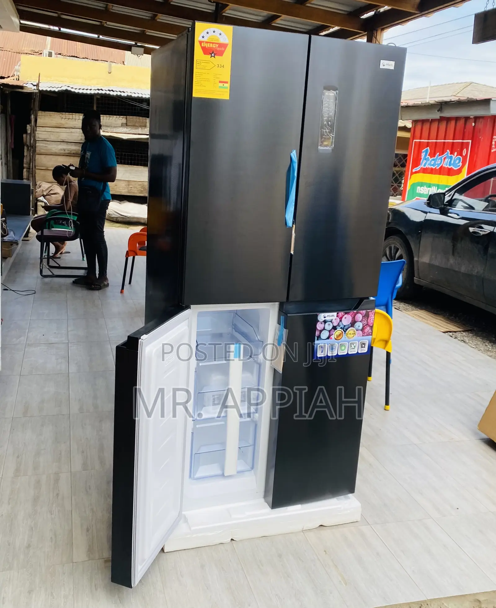 Pearl 337liters 4 Door Electric Refrigerator-Pf-550bss.