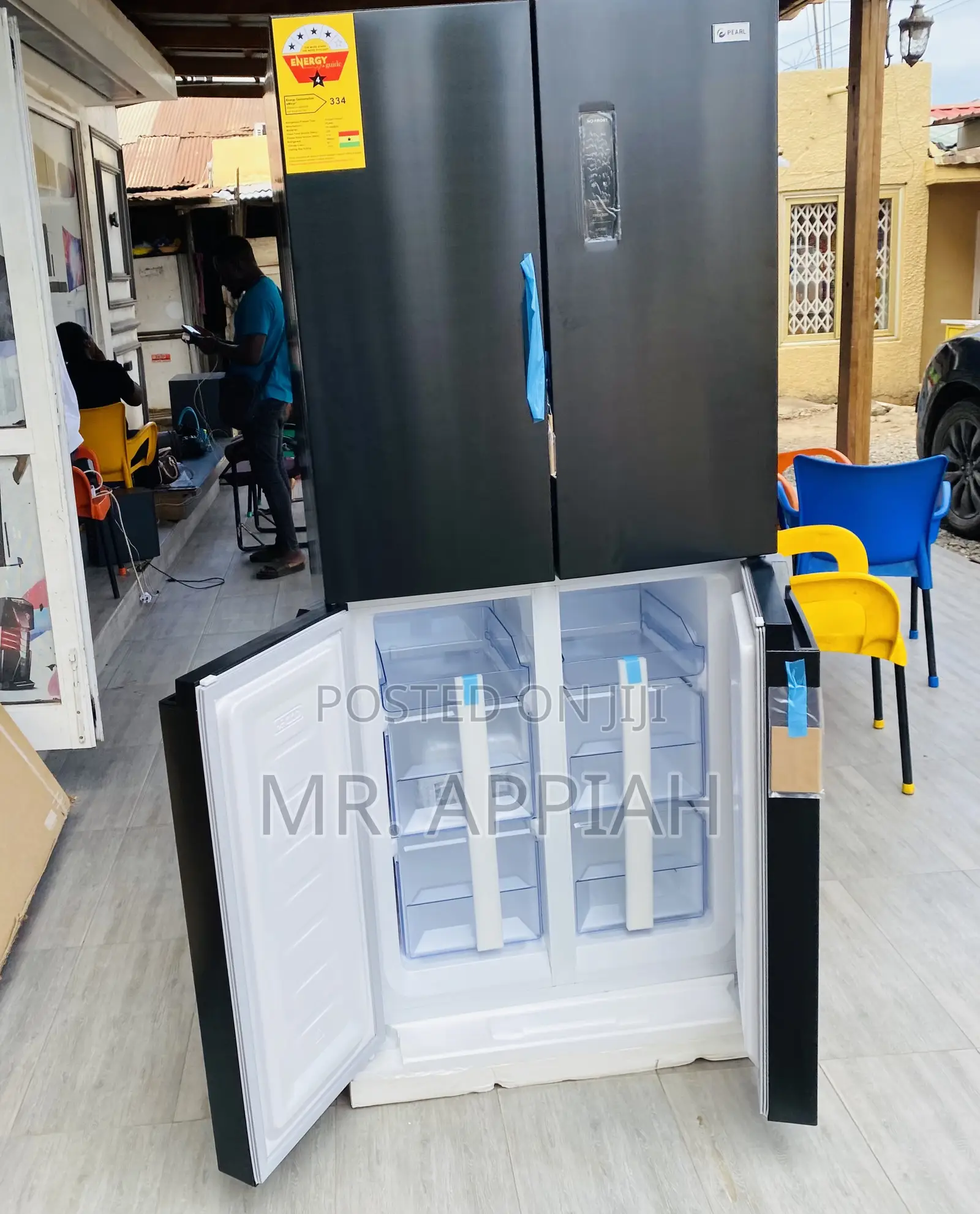 Affordable Pearl 337liters 4 Door Electric Fridge-Pf-550bss