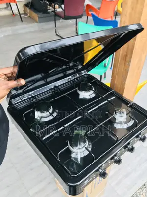 Reliable and Effective Yucel 4 Gas Table Top Burner(Black)