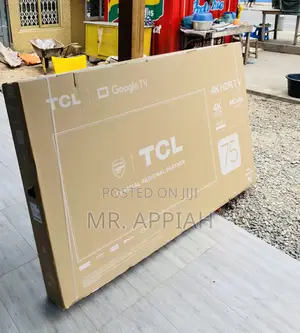 TCL Qled 75C645 Smart Android Television(Black).