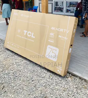 Fabulous TCL Qled 75C645 Smart Android Television(Black)