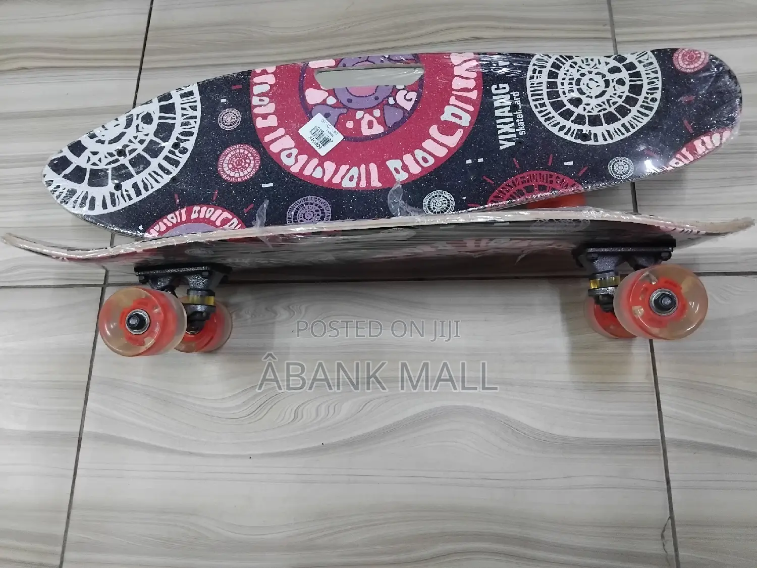 Maple Skate Board With Lightning Wheels