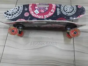 Maple Skate Board With Lightning Wheels