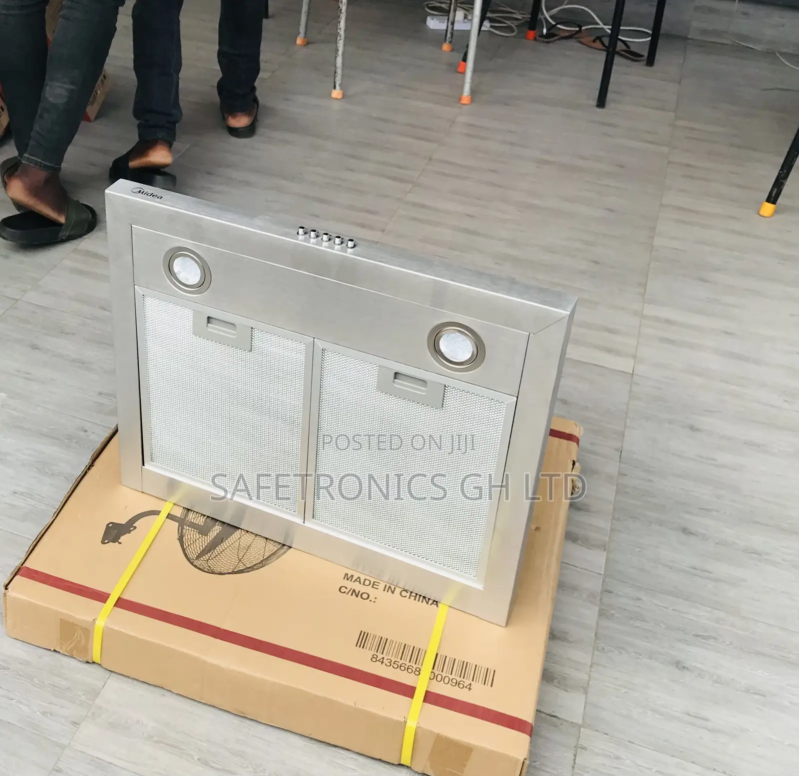 Original Gray 60cm 60M21 Midea Range Hood 