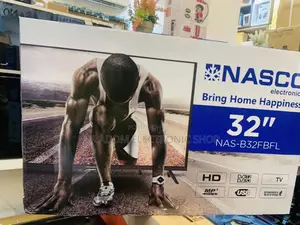 Brand New Nasco 32 Inch Tv Digital Satellite(Black).