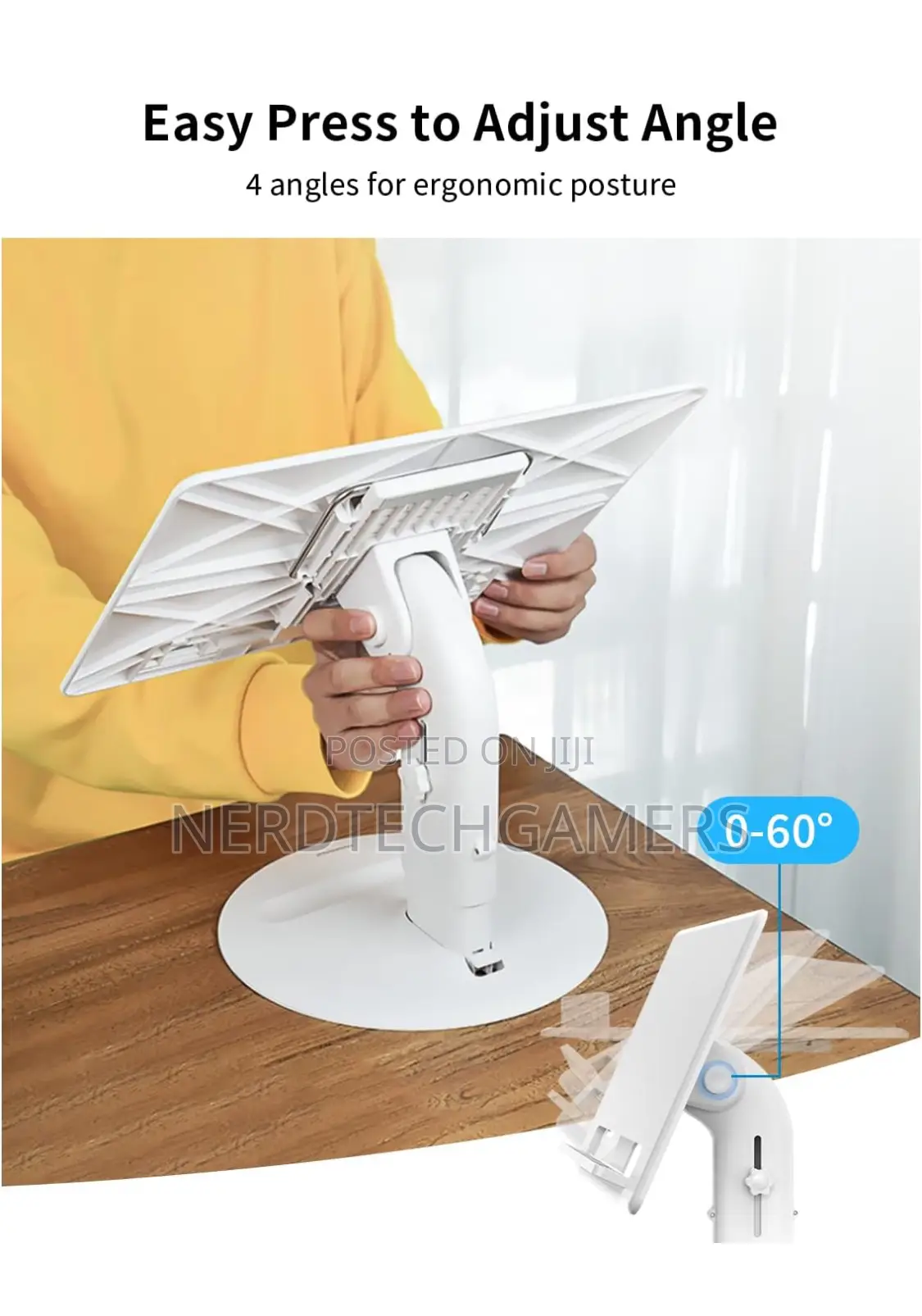 MOMAX Lap Desk Kids, Height Adjustable (Up to 16 Inches)