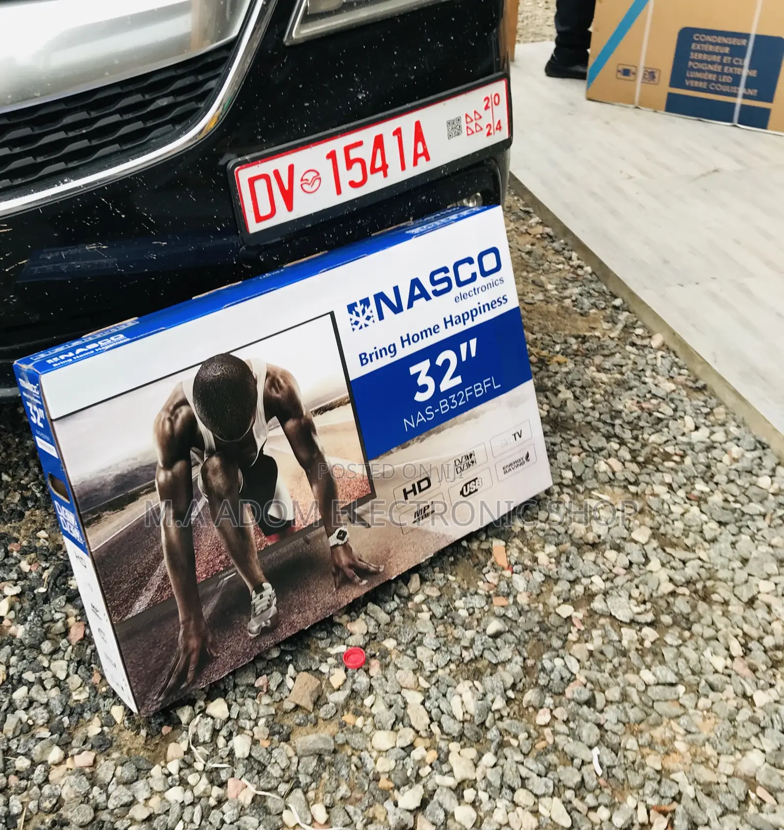 Fresh in Box Nasco 32 Inch Digital Satellite Led Television.