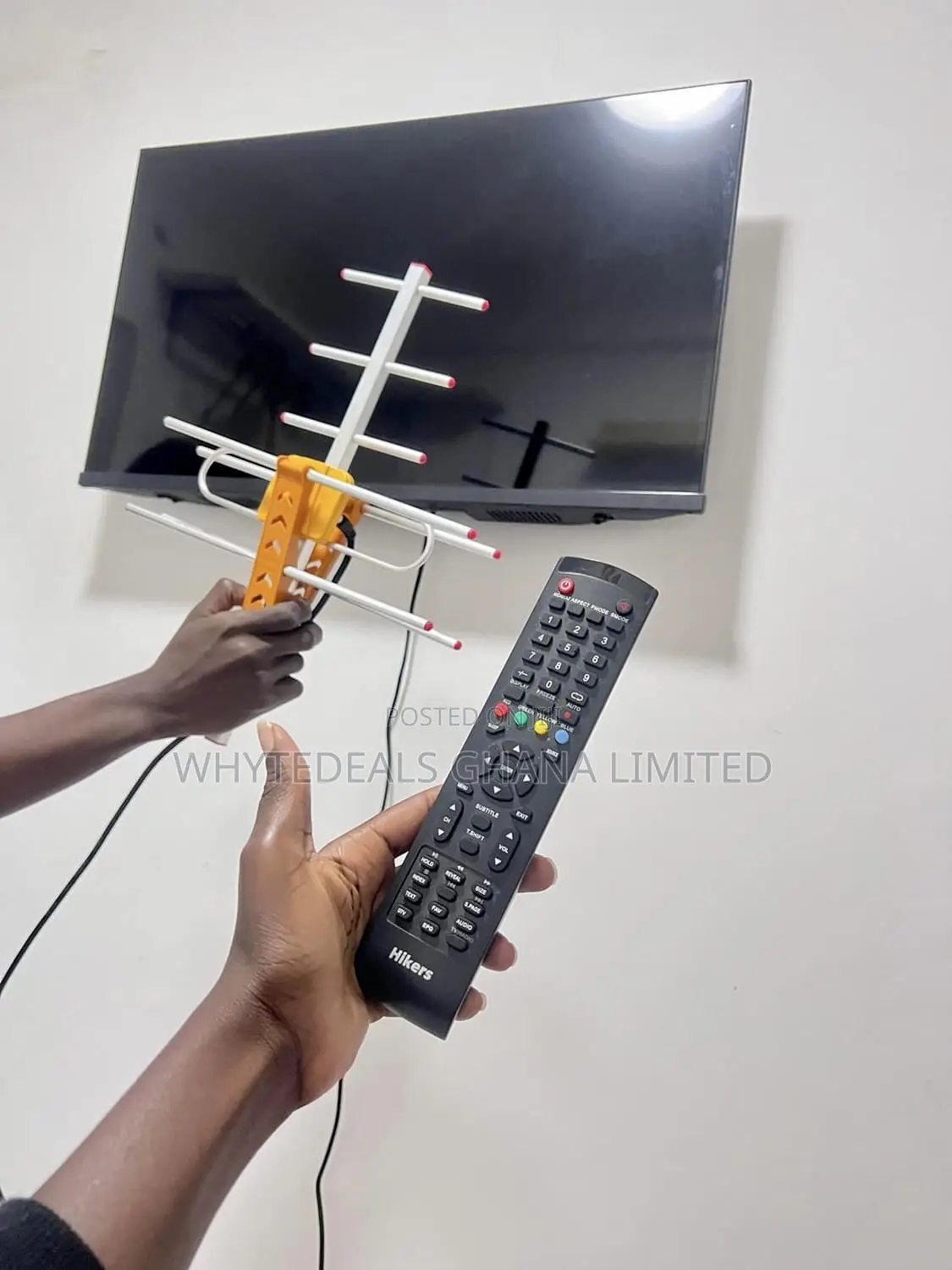 Free Wall-Mount!Hikers 43” Full HD Satellite Frameless Ledtv