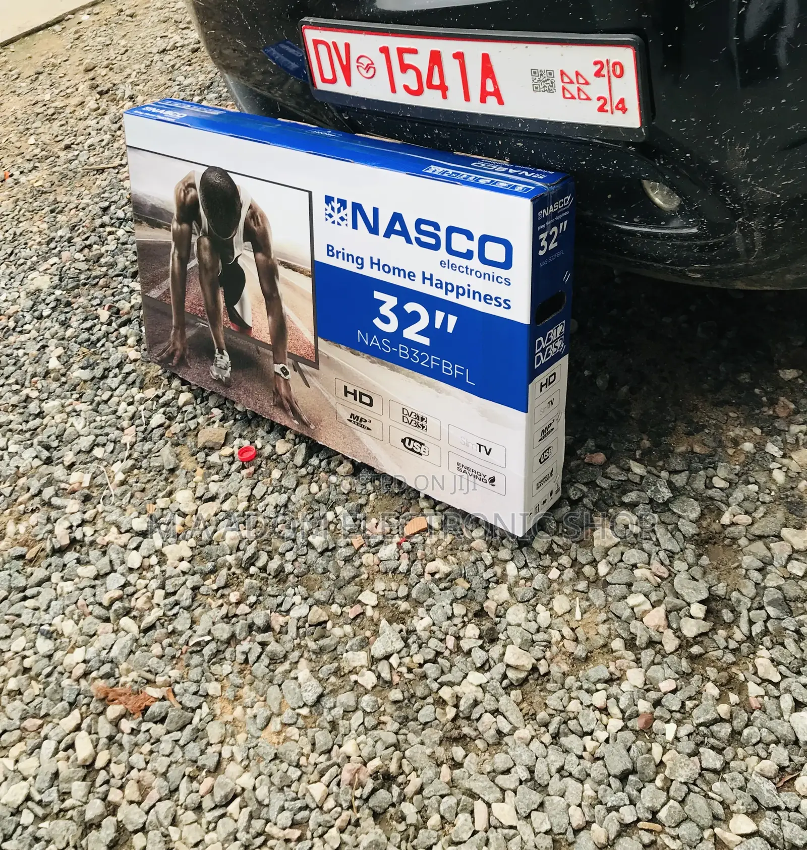 Authentic Nasco 32 Inch Digital Satellite Led Television.