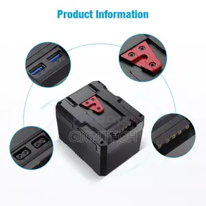 Rechargable v Mount v Lock Battery 15,000mah