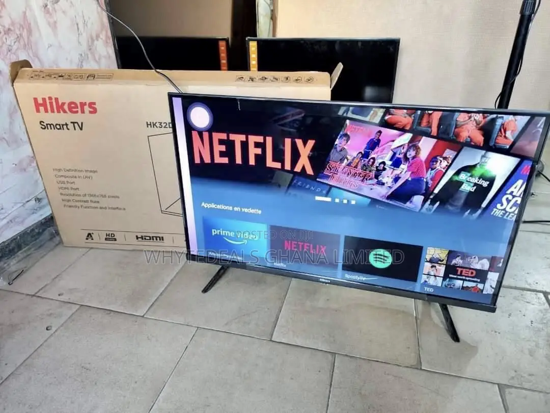 Hikers 32" Smart Android Led Tv| Netflix| Youtube| Slim| Full Hd| 2026