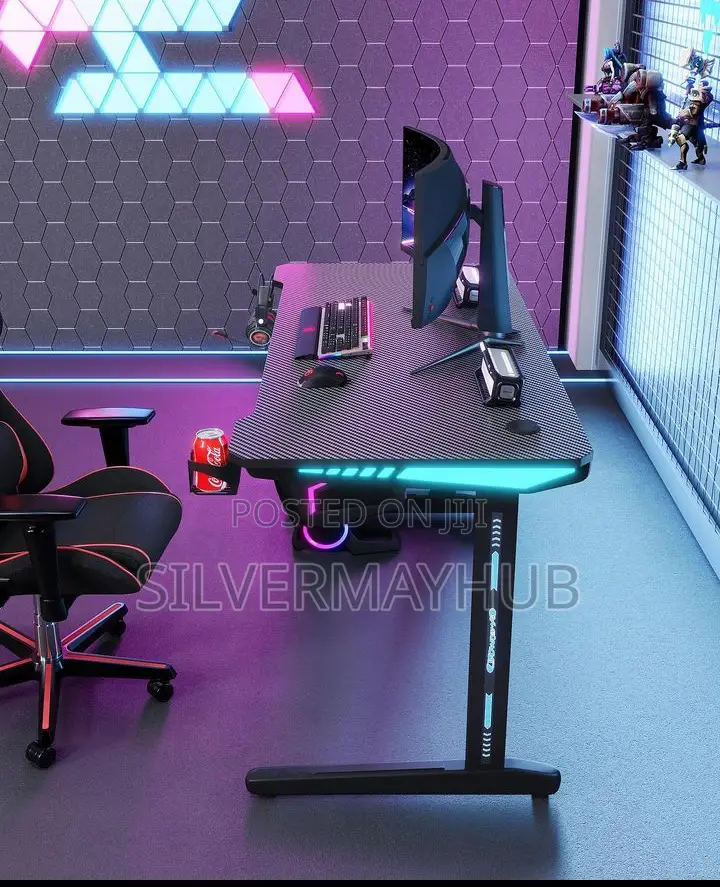 RGB LIGHTING Gaming /Gamers/Computer Desk