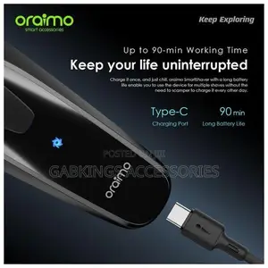 Oraimo Smart Shaver 3d Rotary Electric Shaver