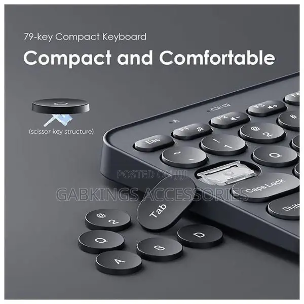 Oraimo Office Smart Dlim Wireless Keyboard Mouse KIT