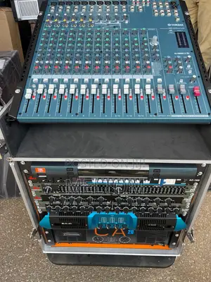 Loaded 14u Dj Rack for Full Range and Double Bass Speakers