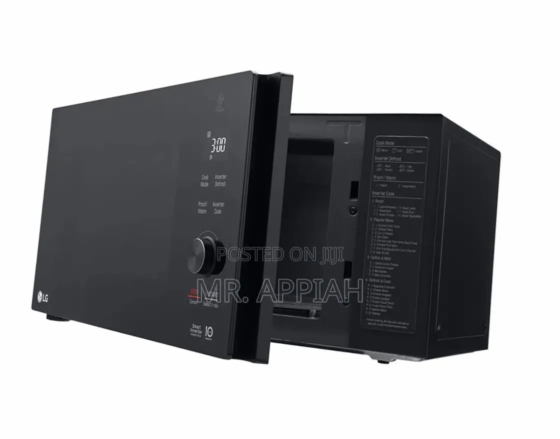 LG Microwave Oven 42L, Smart Inverter Microwave MH8265DIS.