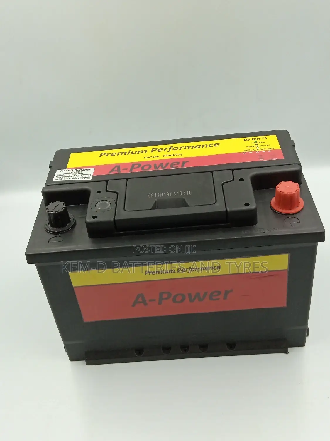 Car Battery + Free Delivery ( 15 Plates ) + WARRANTY 1YR