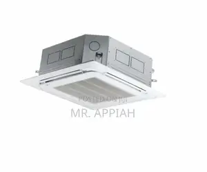 LG 2.0hp R410 Inverter Cassette Type AC [AT-Q18GQSK1]White