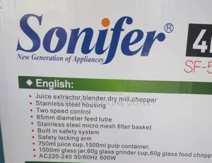 Juicer and Blender Sf-5525