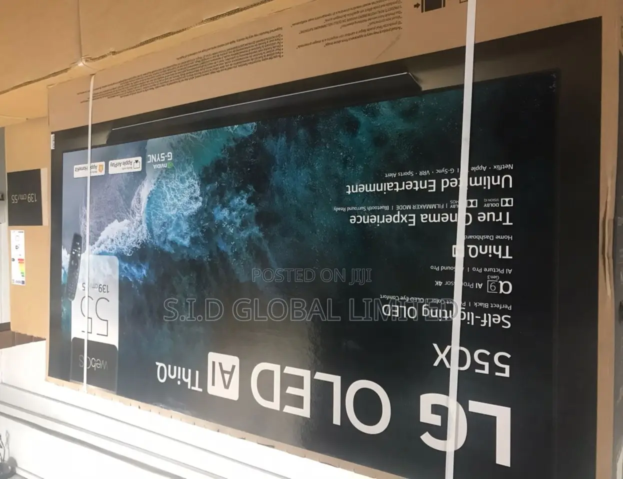 Wonderful LG 55" OLED TV (CX Series) - OLED55CX