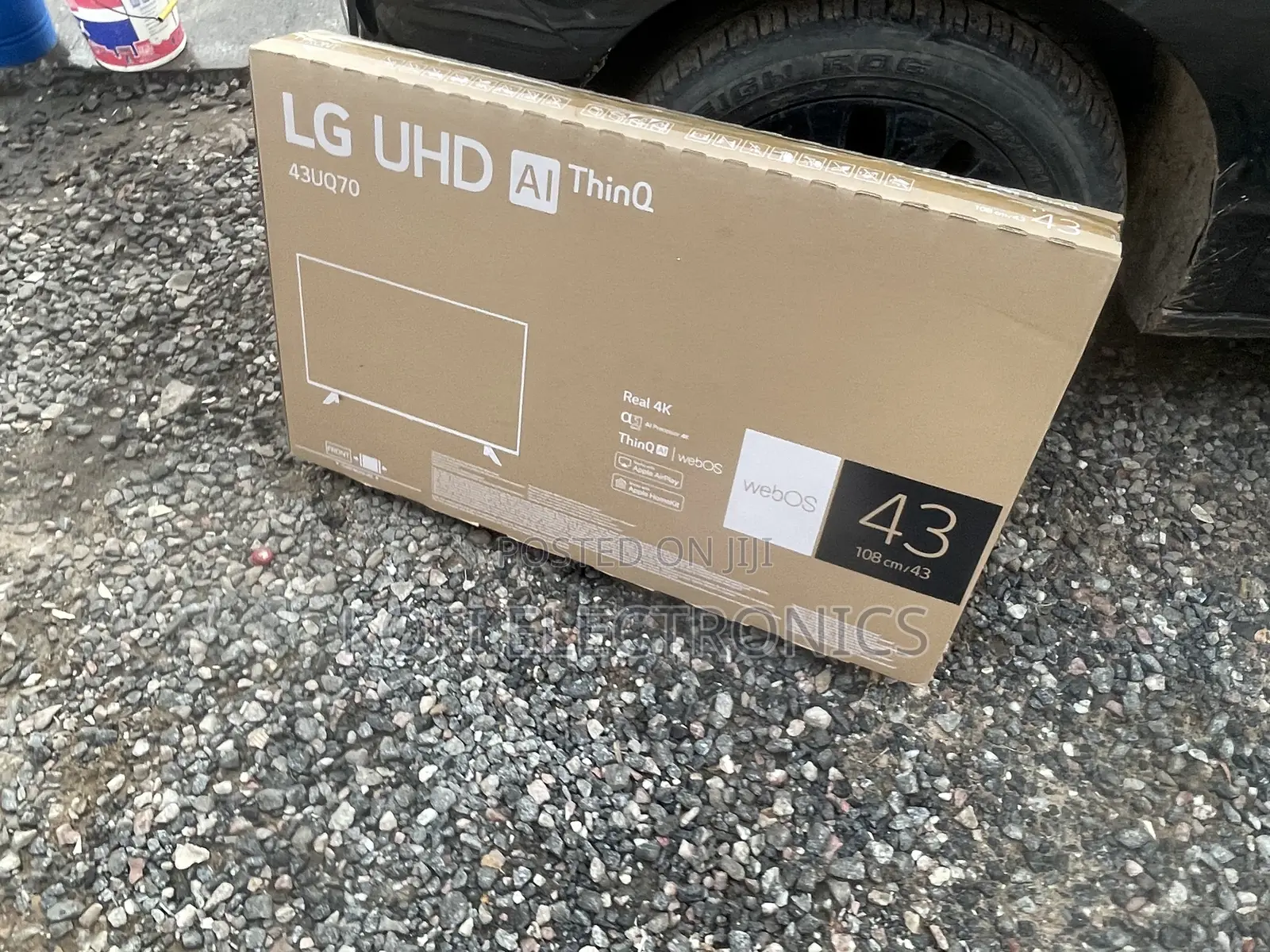 Uhd TV 43 Inch LG Active HDR Webos Smart Ai