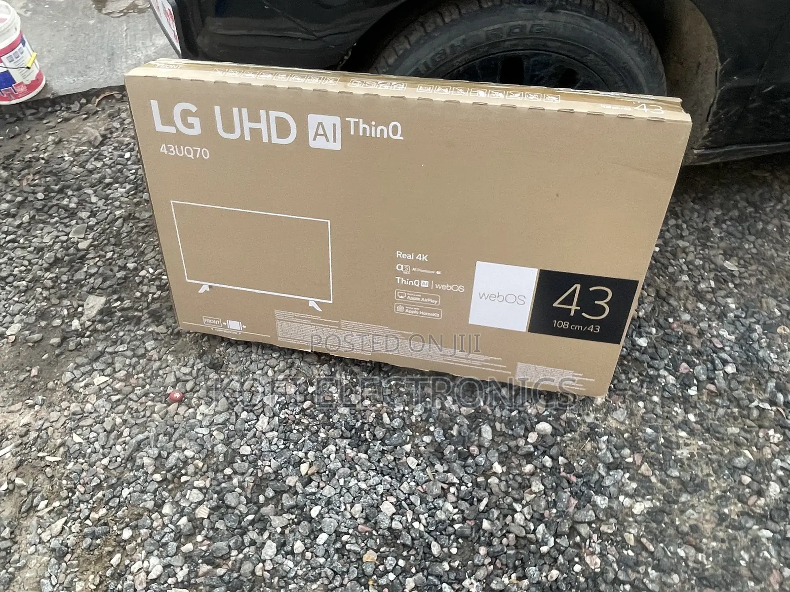Uhd TV 43 Inch LG Active HDR Webos Smart Ai