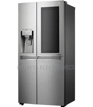Side by Side Fridge GR-J34FMUBL LG Four Doors