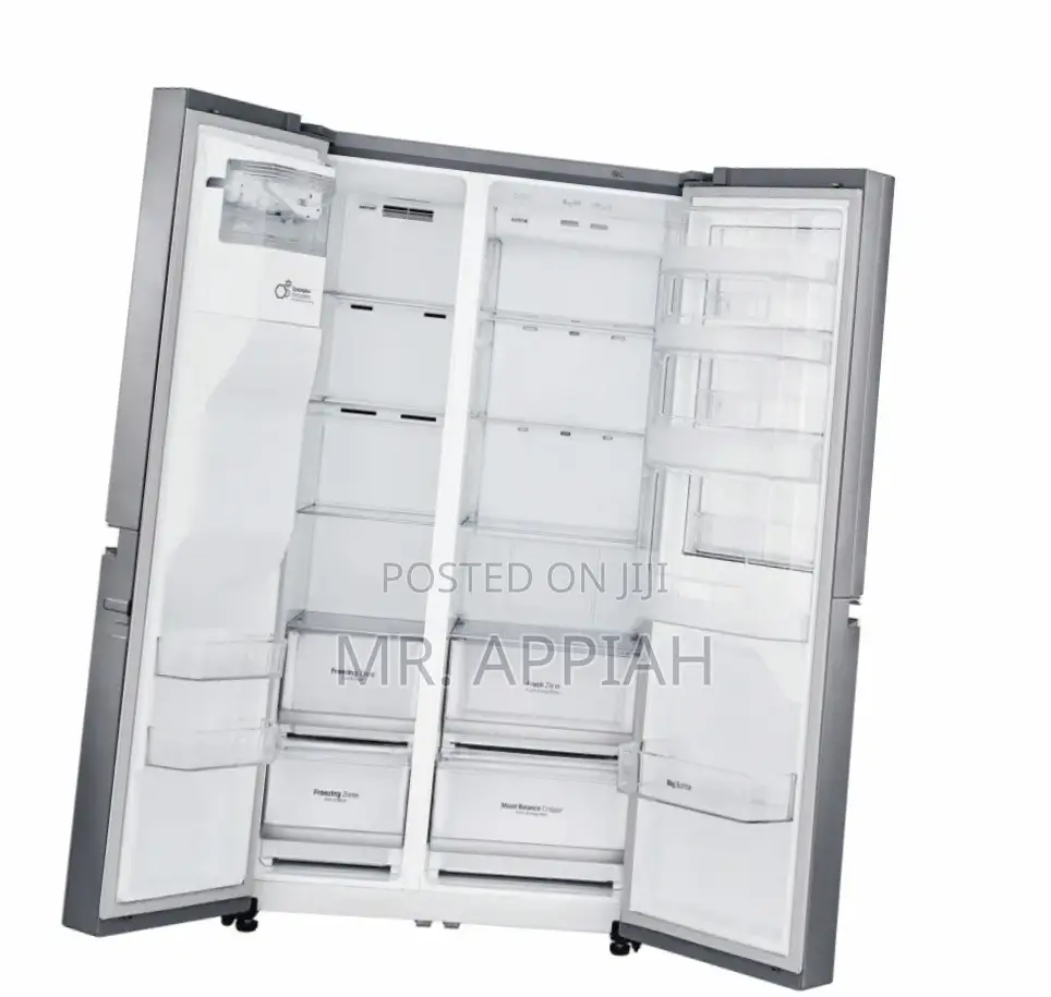 LG GC-J287SVUV 601L Side by Side Electric Fridge.