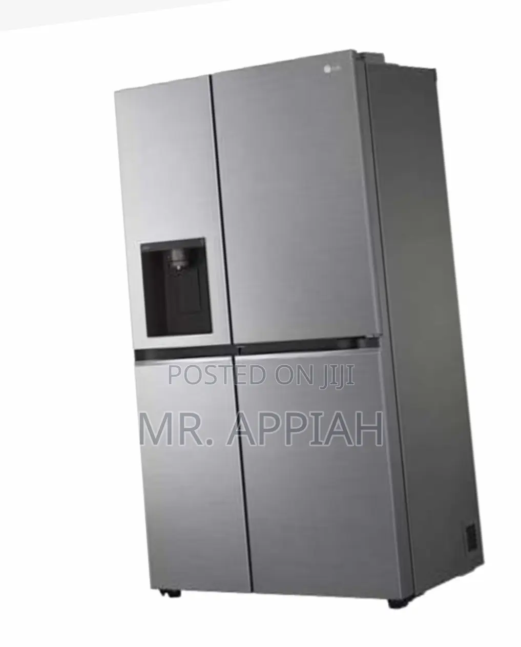Quality LG 668L Side by Side Electric Refrigerator(Gray).