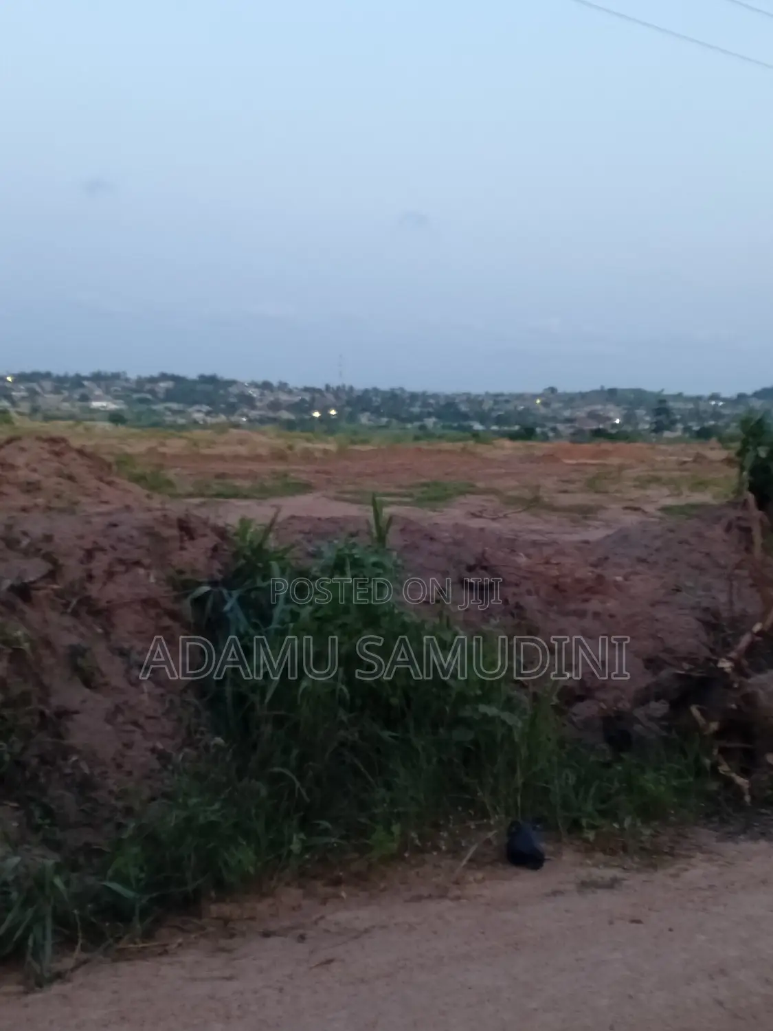 Roadside Land at Agbazo After Hobor