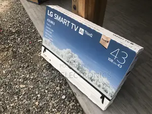 LG TV 43 LED FHD 1920*1080P Smart With Built-in HD Receiver