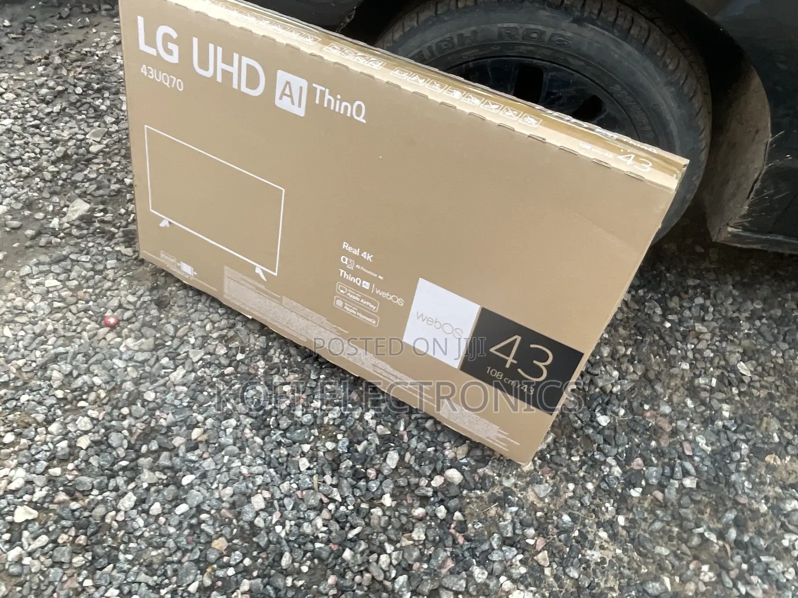 New Arrived LG 43inches UHD With Magic Remote