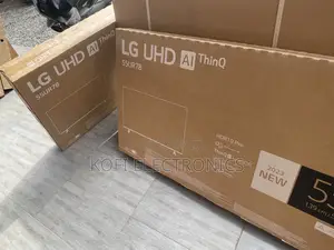 LG(55 Inches) UHD Smart LED TV 55uq Dark Steel Silver