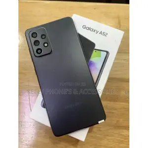 New Samsung Galaxy A52 5G 128 GB Black