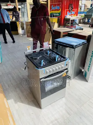 Classic 3 Gas + 1 Electric Volcano Burner With Oven.