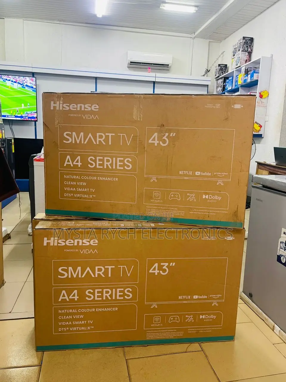 A4 43” Hisense Smart Digital Satellite Tv
