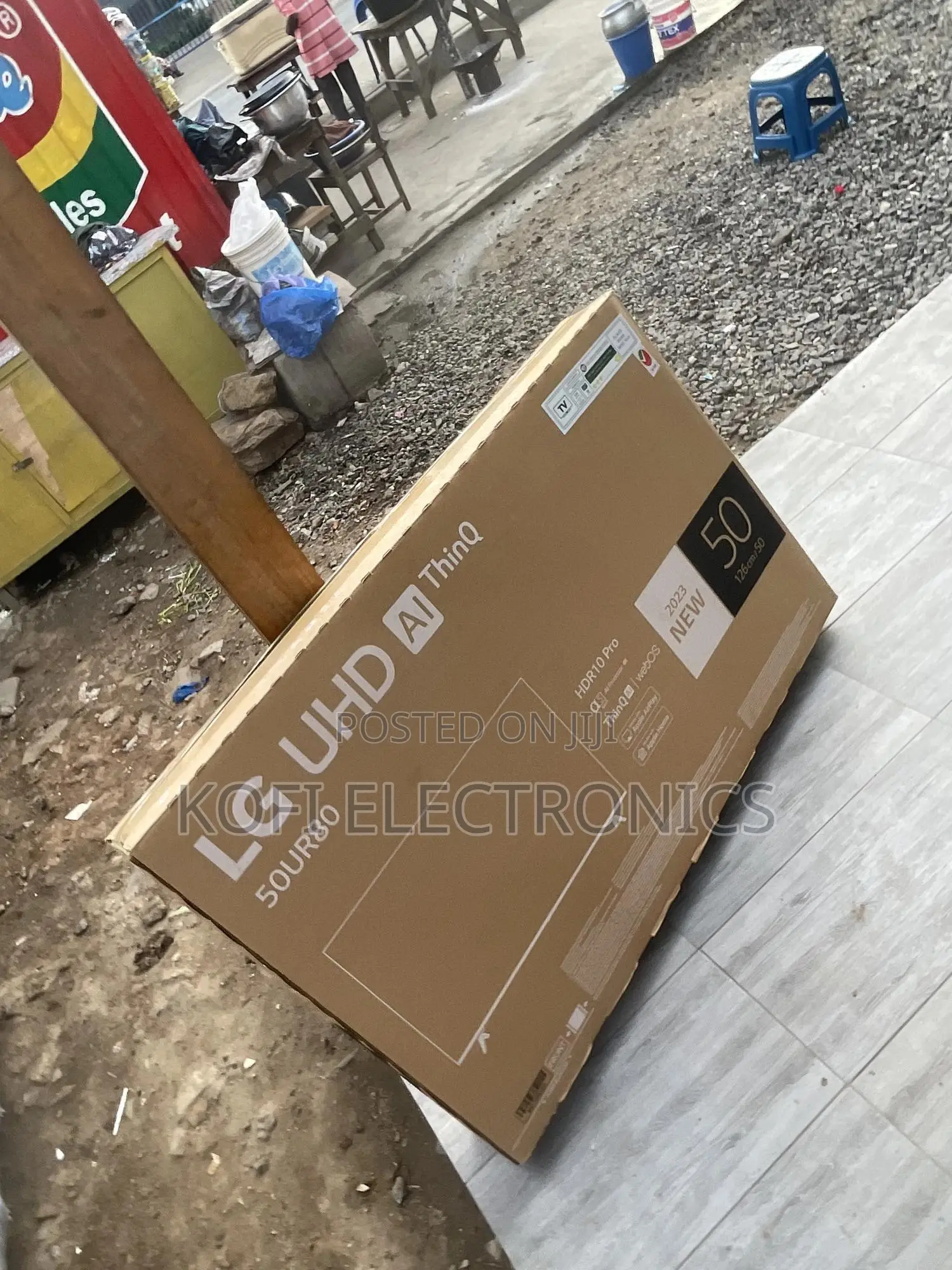 Powerful LG 50~Smart UHD Sat Thinq AI TV+Magic Remote