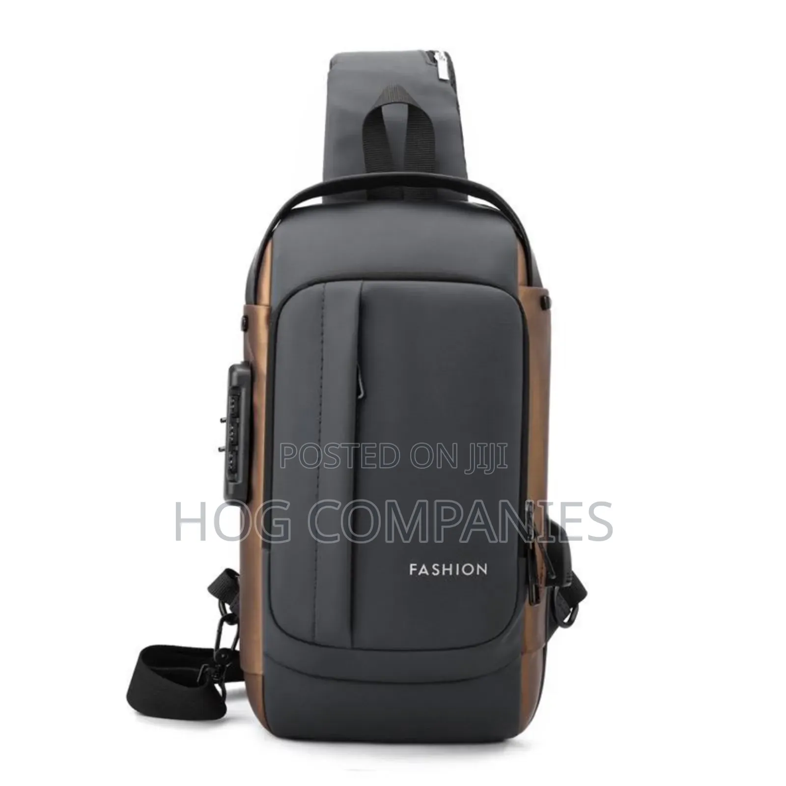 Unisex Anti-Theft Side Bag Multi Compartment Lightweight