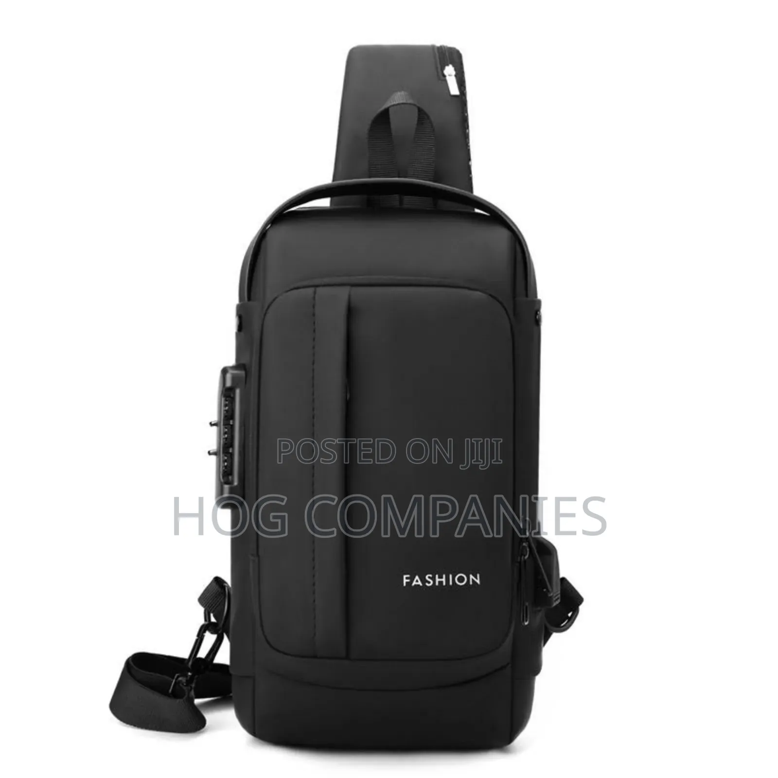 Unisex Anti-Theft Side Bag Multi Compartment Lightweight