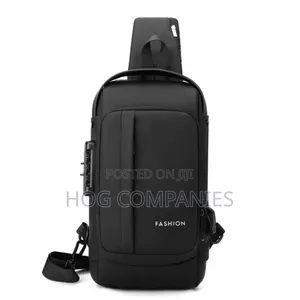 Unisex Anti-Theft Side Bag Multi Compartment Lightweight