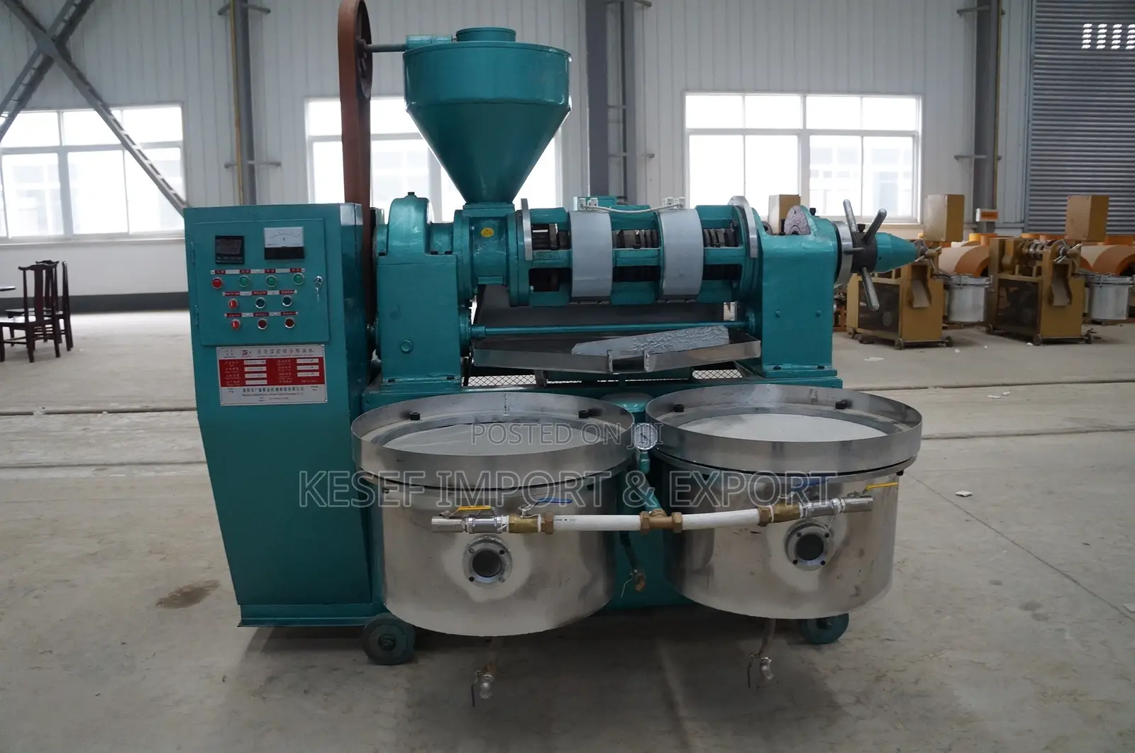 Automatic Oil Press Machine. All Seeds