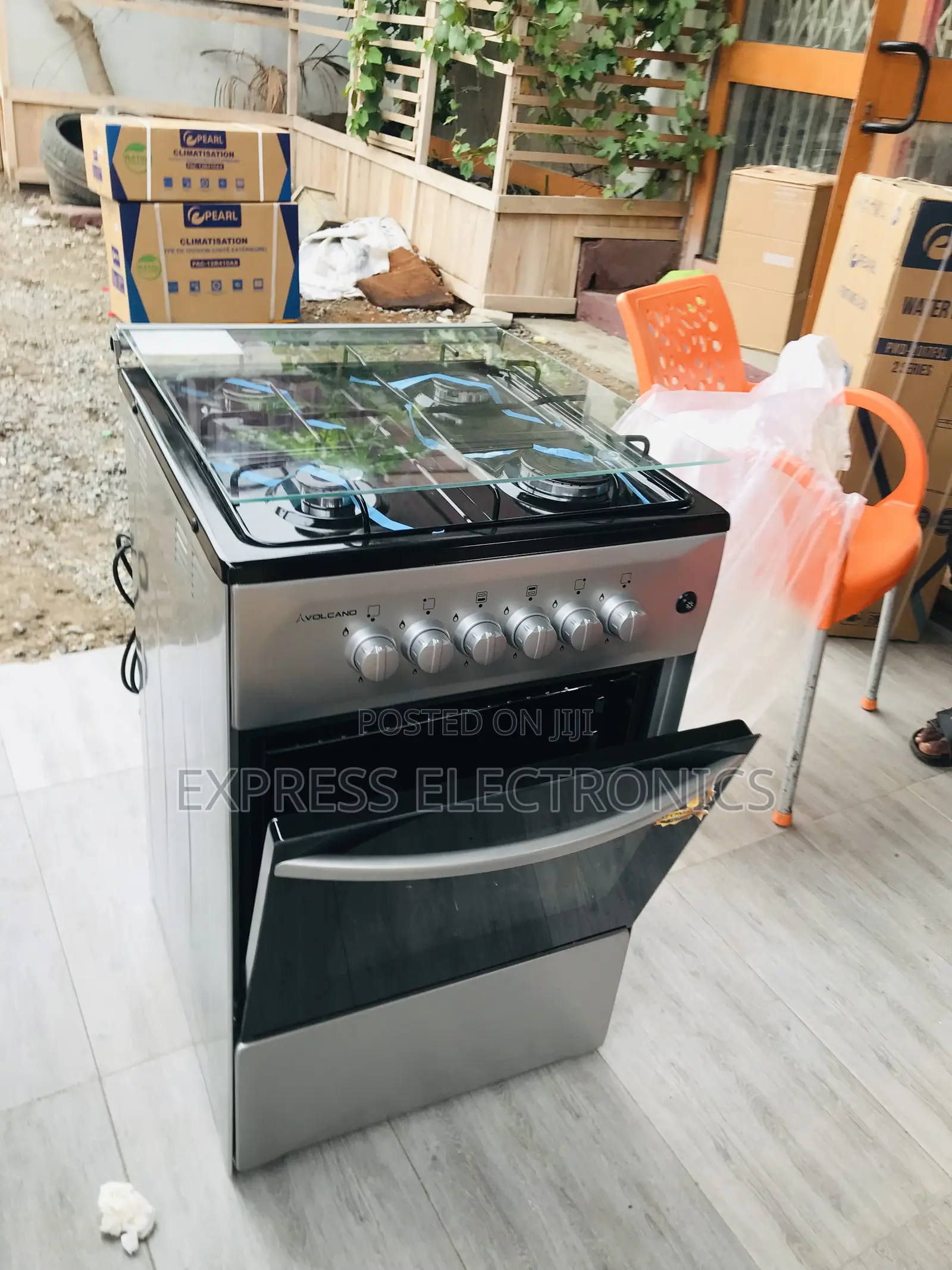 Call and Order for Volcano Stove Oven 4burner 50/50