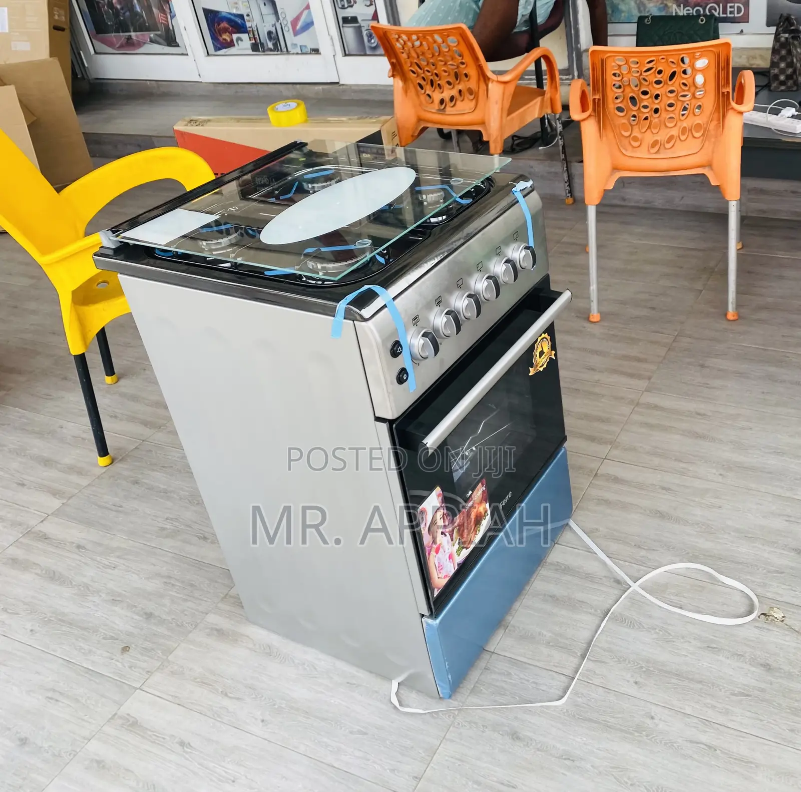 Affordable Ferre 50x60 Newlight 4 Gas Burner + Oven.