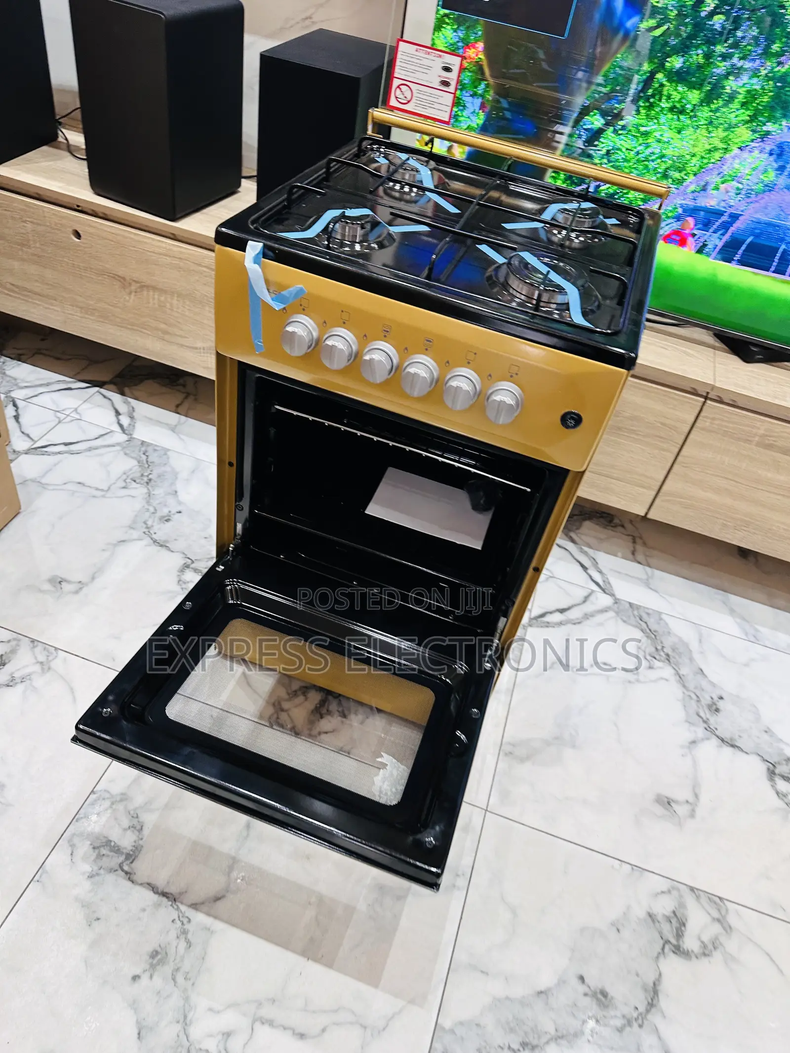 Text for Your Gold Gas Cooker Oven 4burner 50/50